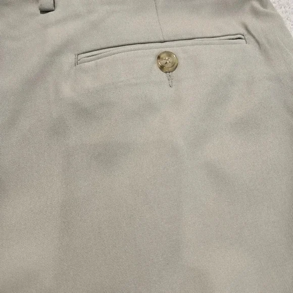 PGA Tour Khaki Golf Pants Men's 38x30 NWT Pleated Cuffed - Picture 10 of 16